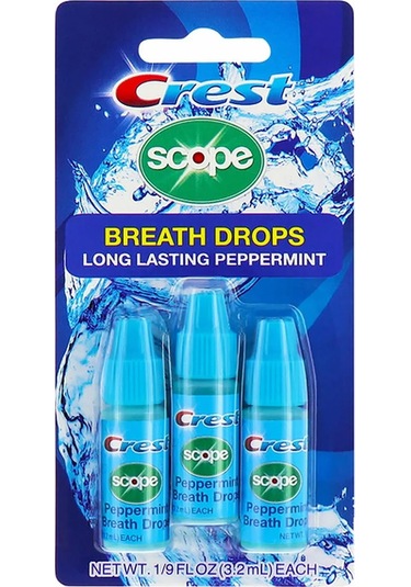 Crest Scope Nefes Tazeleyici Ağız Damlası 3 x 3.2 ML