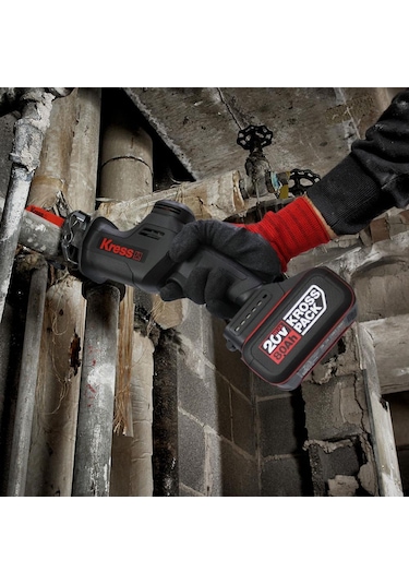 Kress KUE00.91 20V Kömürsüz Profesyonel Solo Tilki Kuyruğu Testere