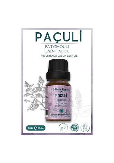 Minia Bahçe Paçuli Uçucu Yağı 10 ML