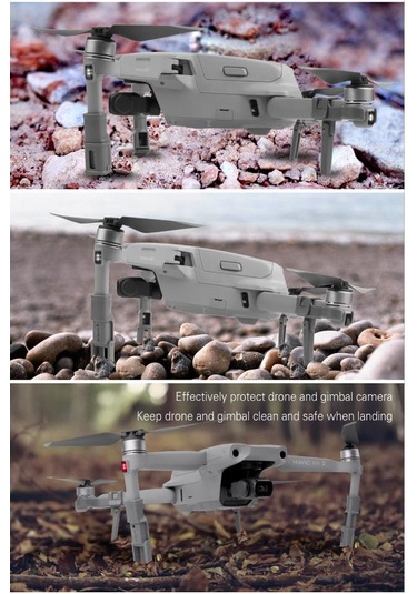 Dji Mavic Air 2 Katlanır Yükseltilmiş Ayak Koruyucu Iniş Takımı
