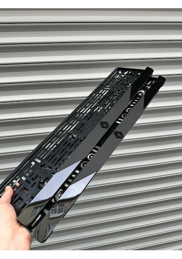 Vipplaka Renault 2 Uyumlu Ortası Mat Plakalık