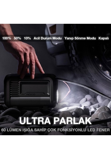 Noco Aır15 12volt 80 Psı Ayarlanabilir Dijital Basınç Göstergeli Profesyonel Lastik Şişirme Pompası