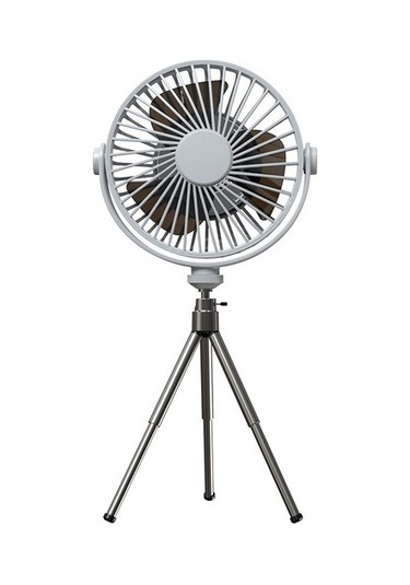 Unimarket Taşınabilir Tripodlu Şarjlı Işıklı Kumandalı Masa Vantilatörü