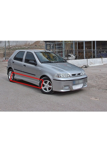 Fiat Palio Makyajlı Kasa Marşpiyel Sağ Sol Takım Fiberglass Boyasız