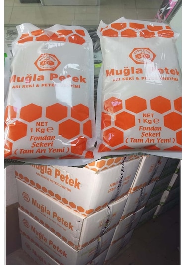 Muğla Petek Fondan Şeker Arı Keki 20 Kg