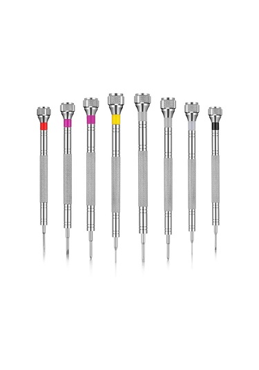 Leasetake Parça Hassas Tornavida, Kuyumcu Tornavida Seti, Saat Tamir Tornavida Seti 0.6-1.6 Mm, Mikro Tornavida