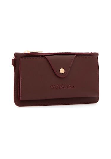 U.s. Polo Assn. Kadın Bordo Cüzdan 50316864-vr014 Bordo