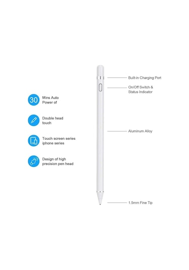 Samsung Galaxy Tab A9 / A9 Plus Sm-x110/x210 Uyumlu Dokunmatik Çizim Ve Tasarım Kalemi