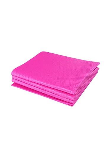 Ranyeek Pvc Hareket Matı: Katlanabilir Egzersiz Ped, Yoga Ve Yatırarak Oturma İçin, 173x61cm, Pembe Pembe