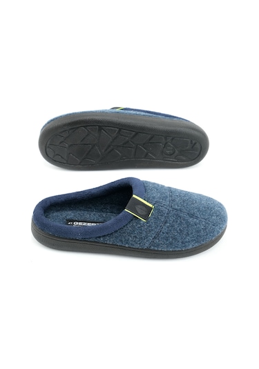 Gezer Kışlık Erkek Comfort Taban Ev Bahçe Terlik Gt1kmm.14225.08.013.0c Lacivert