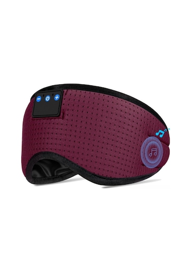 Springsun Bluetooth Uyku Maskesi Ve Kulaklık - Rahat Uyku İçin 2'si 1 Arada, Hd Ses Ve Mikrofonlu