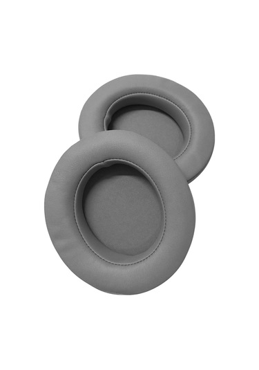 Youmex Razer Kraken 7.1 V2 Uyumlu Gri Protein Deri Hafıza Köpük Değiştirme Kulaklık Örtüsü Gri