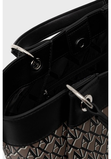Armani Exchange Bayan Çanta Xw000393 Af17145 M6029 Gri-siyah Gri-siyah