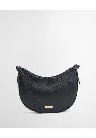 Barbour Sorrel Deri Sling Kol Çantası Bk11 Black Siyah