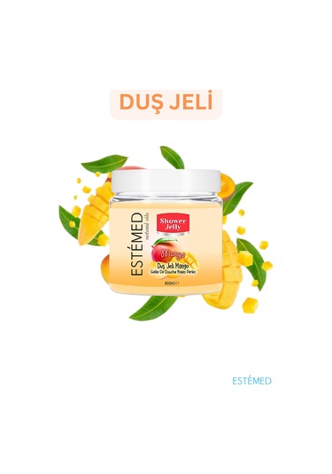 Estemed Duş Jölesi & Shower Jelly Mango 400ml Mango