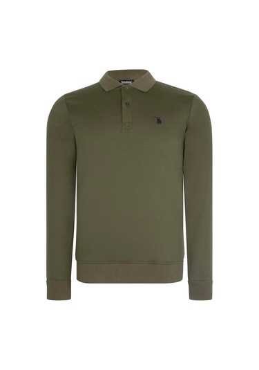 İkili Set V4007 Dewberry Erkek Sweatshırt-lacivert-haki Lacivert-haki