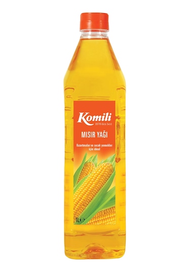 Komili Mısır Yağı Pet 1 L