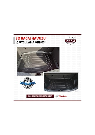 Rizline Volkswagen Taigo 2020 Sonrası 3D Alt Bagaj  Havuzu