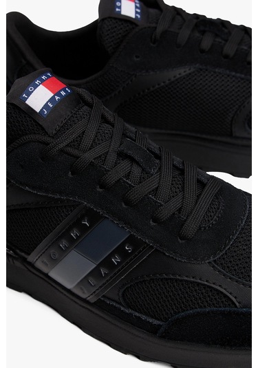 Tommy Hilfiger Erkek Sneaker Em0em01537bds Siyah