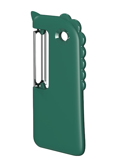 Neevoyu Yeşil Paslanmaz Çelik Sebze Meyve Soyucu, Taze Kabuk Soyma, Ev Mutfak Gereci, Sağ-sol El Kullanıma Uygun Bm003 Yeşil