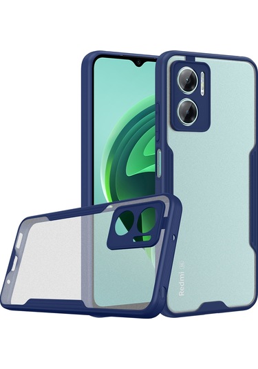 Xiaomi Redmi Note 11E Kılıf Zore Parfe Kenarları Pastel Renk Silikon Kılıf