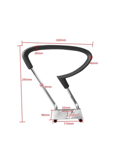 Suntek 2x Yedek Sandalye Kolları, Ofis Koltukları Kolu Braketi