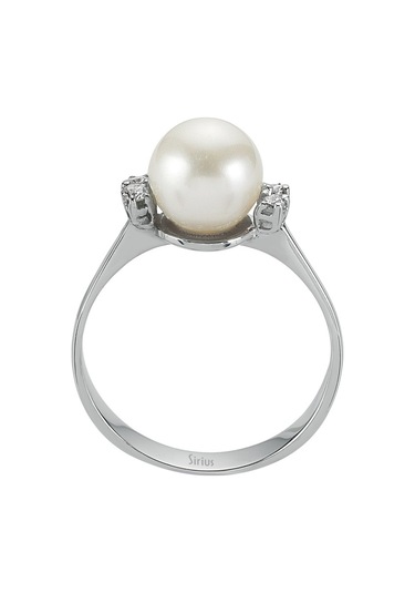 Sirius Pırlanta Taşlı Inci Yüzük 0810R0017