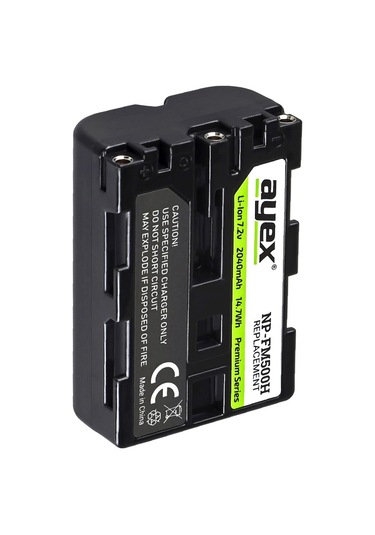 Ayex Np-Fm500H Batarya Sony A77 A100 A500 A550 A700 A850 A900