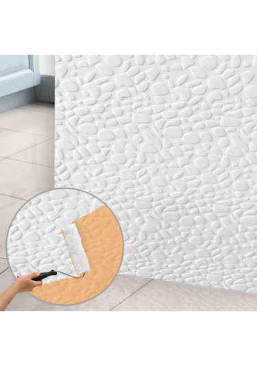 3d Duvar Paneli Boyanabilir Dekota 60x120 Cm / Leopar Desenli 7'li Paket-5 M²