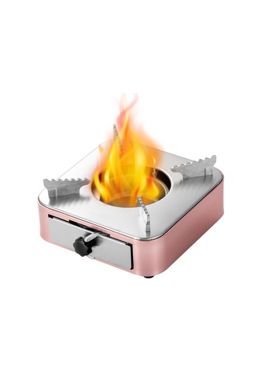 Vkemall Çekmece Alkol Ocağı Gül Altın Kırmızı