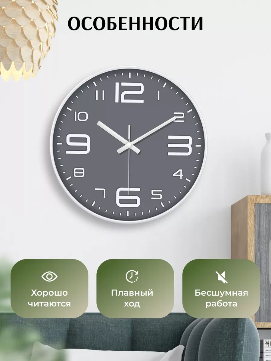 Artclock Mutfak İçin Duvarınıza Asılacak 25 Cm İç Mekan Duvar S 242989432 Beyaz