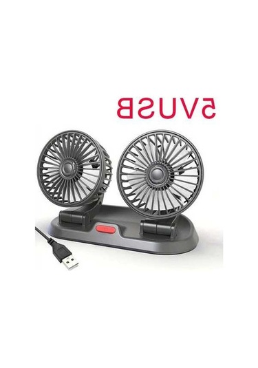 Tongxida Araba Fanı 360 Ayarlanabilir 3 Kafa Hava Sistemi, Otomotiv Kullanımı İçin