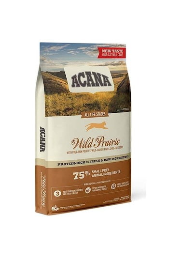 Acana Wild Prairie Tahılsız Tavuklu ve Balıklı Kedi Maması 1800 G