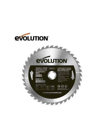 Evolution Gw255tct-40 Ahşap Daire Testere Bıçağı, 255mm
