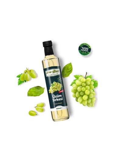 Sivas Yörem %100 Katkısız Üzüm Sirkesi 500 ML