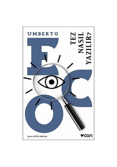 Tez Nasıl Yazılır? -  Umberto Eco -  Can Yayınları