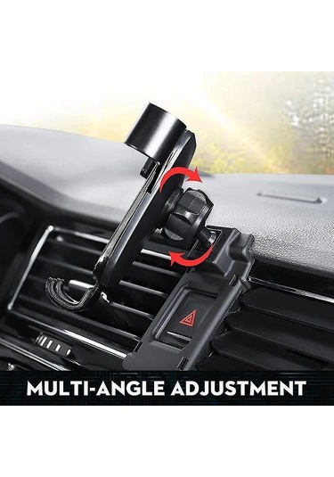 Moly Tesla Model 3/y 2018-2021 Otomatik Kilitleme Telefon Tutucu, 360 Döner, Hava Deliklerine Uygun, Tpe+metal