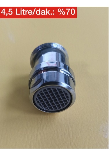 Tasarruflu Oynar Lavabo  Batarya Başlığı Krom