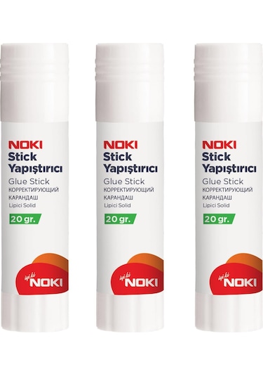 Noki Stick Yapıştırıcı 20 Gr 3 Adet
