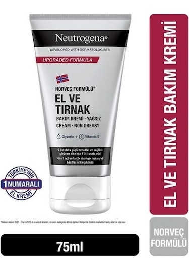 Neutrogena El ve Tırnak Bakım Kremi 75  ML