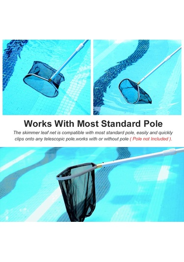 Singree Profesyonel Derin Ağlı Alüminyum Havuz Yaprak Toplama Filesi - Hızlı Ve Kolay Temizlik