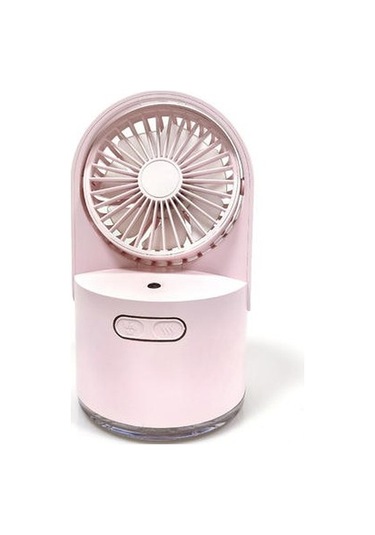 2000ma Elle Tutulan Fan, Güçlü Rüzgar Gücü, Basit, Taşınabilir Ve Sessiz Plastik Fan 2371 Pembe