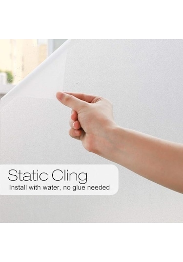 2 Metre X 60 Cm. Uv Engelleyici Buzlu Cam Filmi