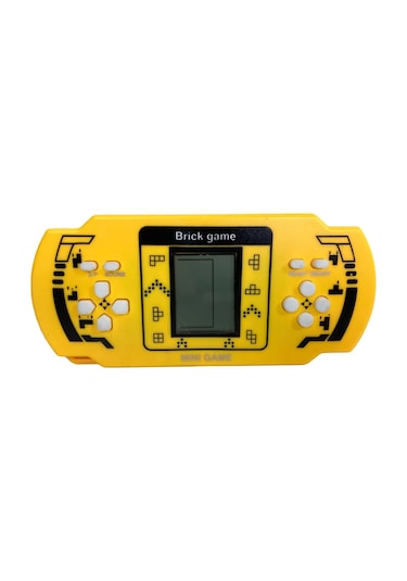 Brick Gamers Tetris Oyun Konsolu 158a-38 Sarı, Mavi