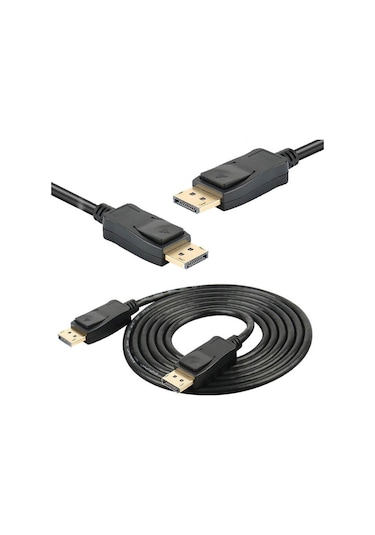 Displayport To Display Port Bağlantı Kablosu Dp Erkek 5 Metre