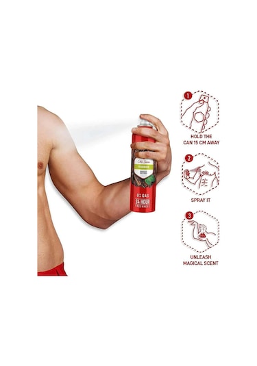Old Spice Timber Erkek Sprey Deodorant 140 ML