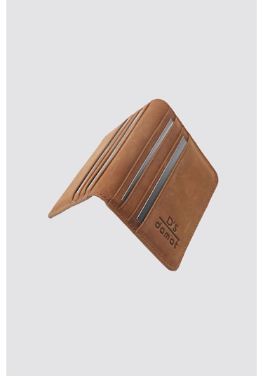 Ds Damat Taba Deri Cüzdan 8HC591ORTKC03 Taba