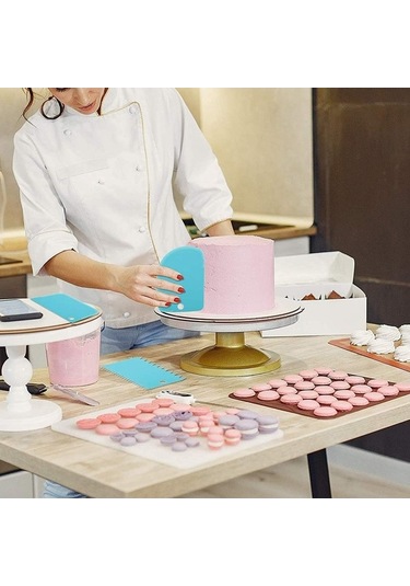 Maoyaya Boru Torbaları Ve Uçları Seti, Yeniden Kullanılabilir, Hamur İşleri Ve Kek Dekorasyon İçin Silikon Halkalı Kiti ham