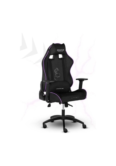 Rio Balerion Terletmez Kadife Kumaş Siyah Gaming Oyuncu Koltuğu - 16 Siyah