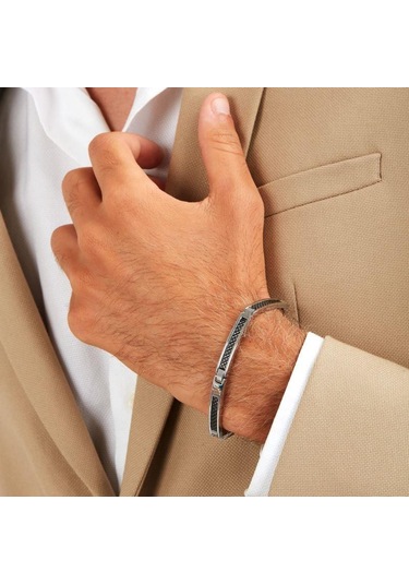 Maserati Jm423avd24 Erkek Bileklik siyah